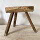 Brutalist tripod farm stool
