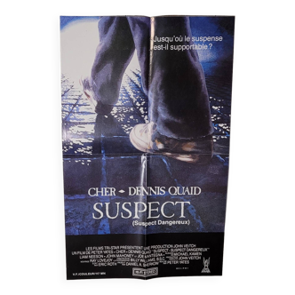 affiche du film Suspect - vintage 1988 / 1989