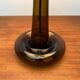 Vintage Danish table lamp model Fleur in glass by Michael Bang for Holmegaard, 1970s.