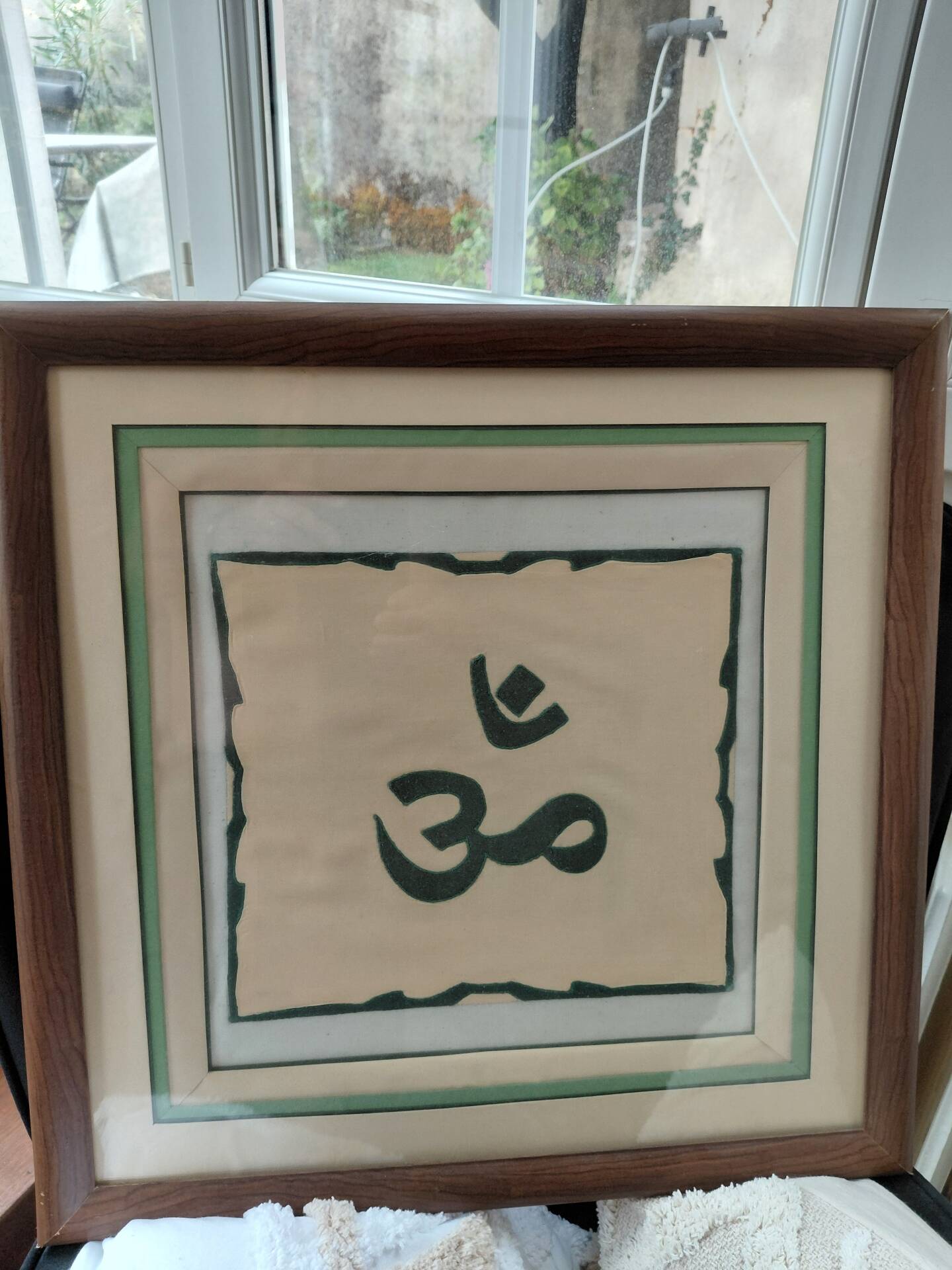 Toile encadrée