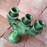 Tamegroute pottery candle holder