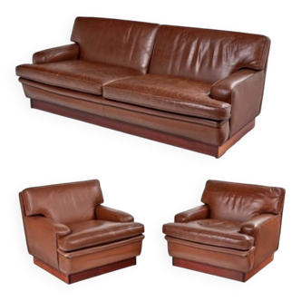 Arne Norell sofa and armchairs