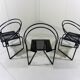 Set of 3 La Tonda chairs by Mario Botta for Alias, Italy 1987