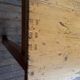 Farmhouse table bistro table in solid beech