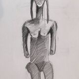 Dessin Sculpture Africaine