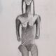 African Sculpture Drawing