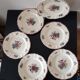 Set of 6 dessert plates, Sarreguemines Agreste
