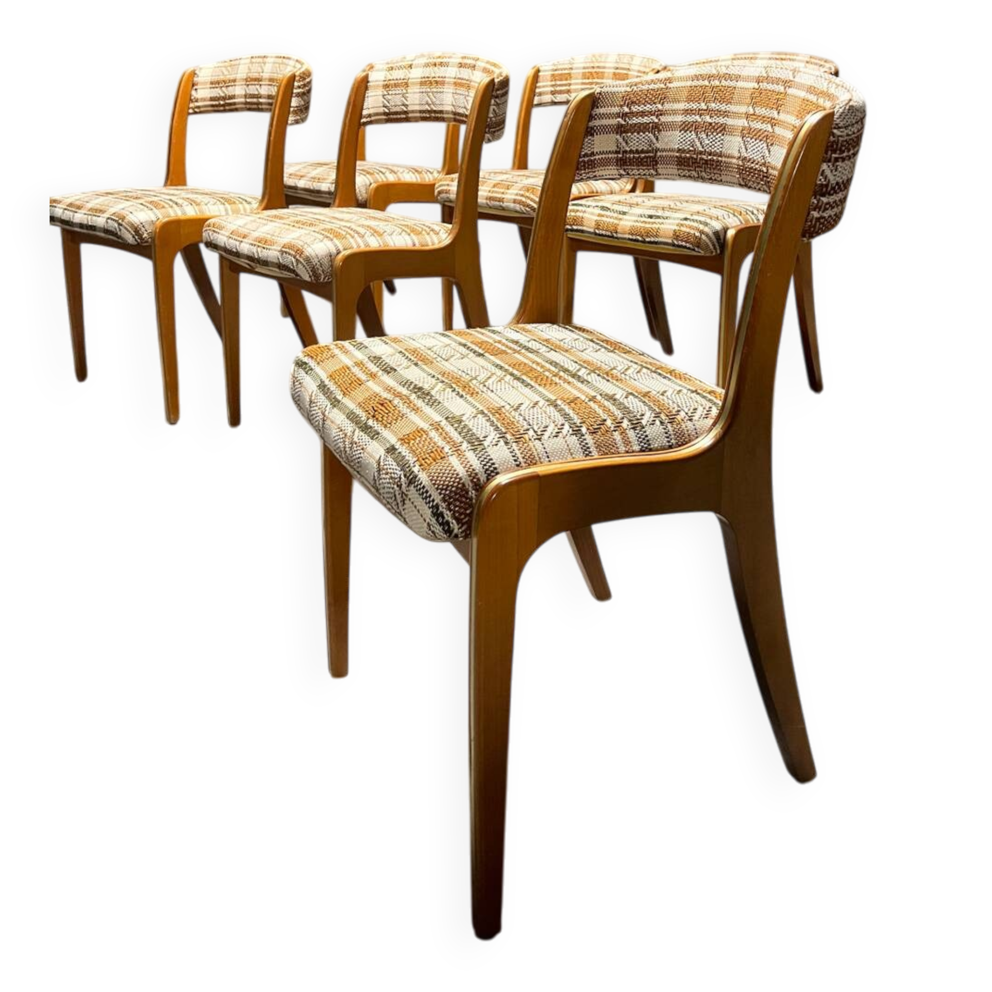 Baumann "Gondola" chairs from the 1960s