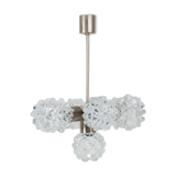 Cut-glass ceiling lamp from Kamenický Šenov, 70s