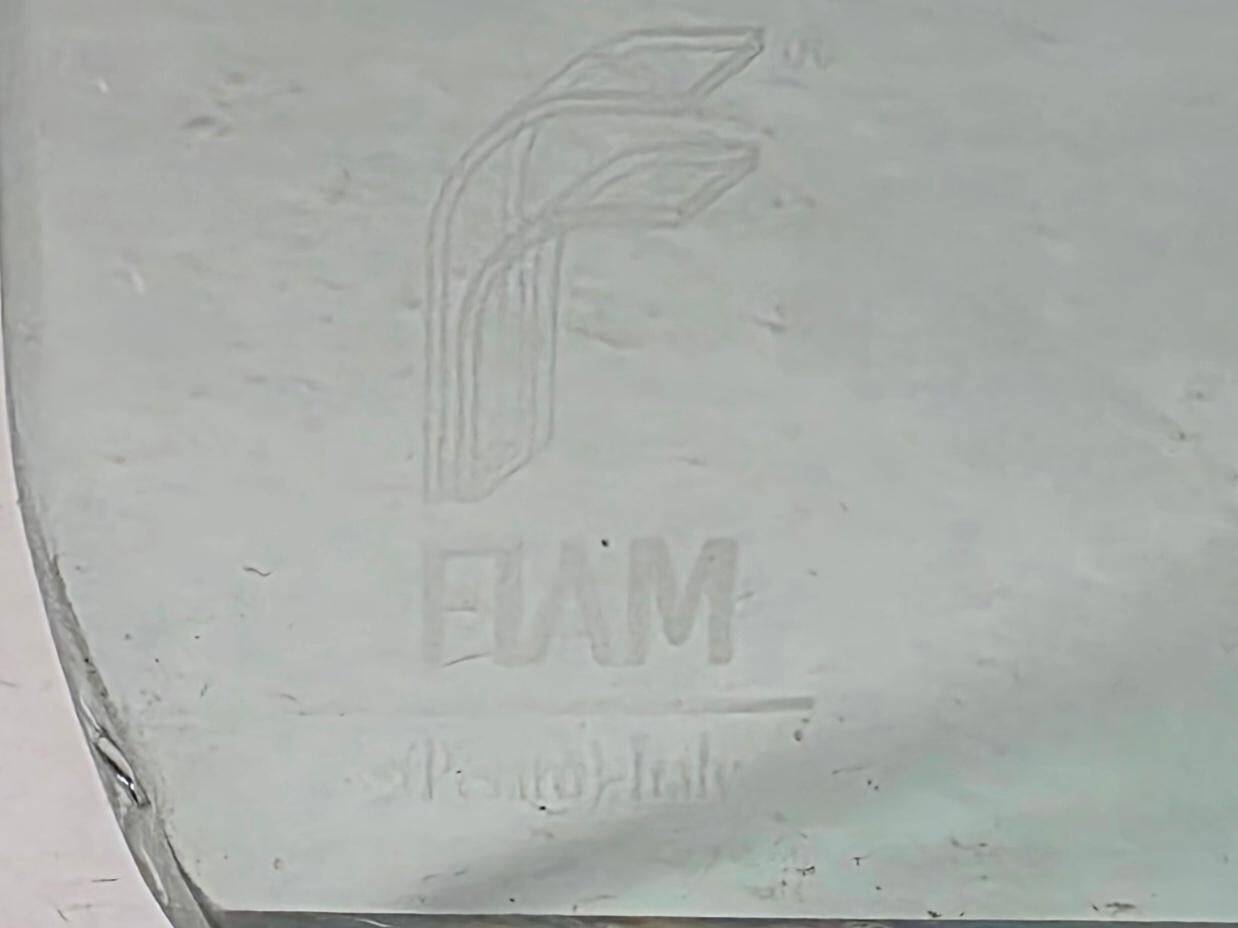 "Ghost" chair in glass by Cini Boeri for FIAM Italy, 1980s.