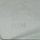 "Ghost" chair in glass by Cini Boeri for FIAM Italy, 1980s.