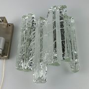 Wall lamp Wall Sconce Fischer Leuchten Germany Ice Glas Design