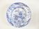 Japanese pagoda plate, Creil and Montereau, 19th century