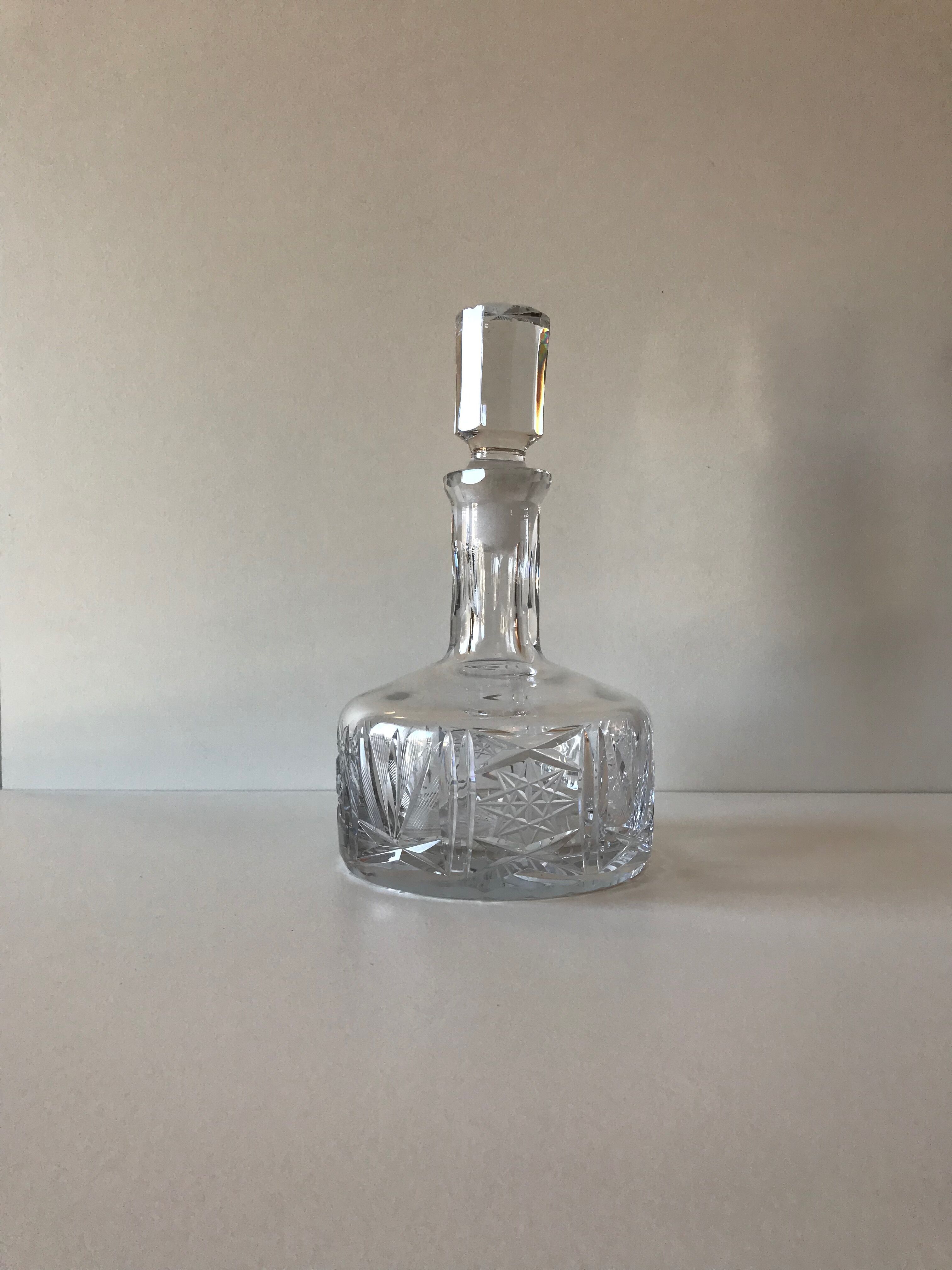 Cut Crystal decanter