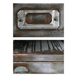 Industrial furniture with 100 metal lockers