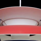 Louis Poulsen / Poul Henningsen “PH 5” pendant lamp / red / mid-century / Danish modern design / PH5