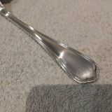 Silver-plated metal pie server, Christofle silversmith, Spatours model