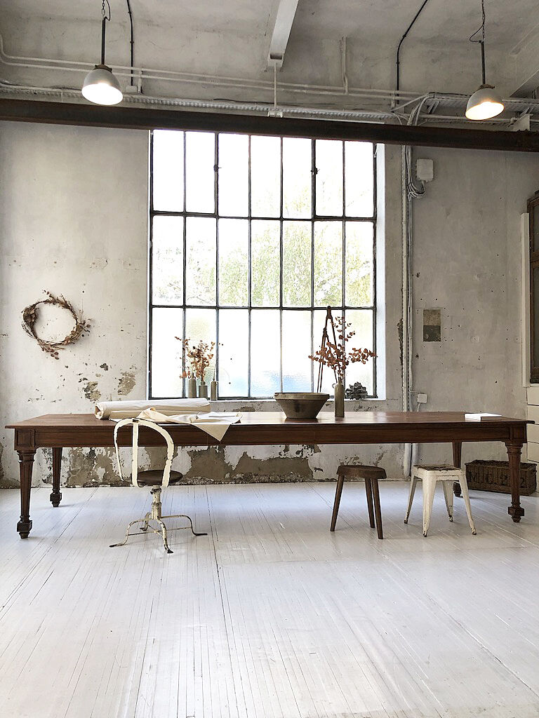 4m XXL oak farm table