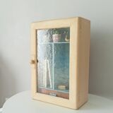 Glass medicine cabinet 50s