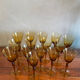 Series of blown glass stemware