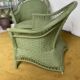 Paire de fauteuils rotin