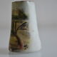 miniature vase with painted decoration from the city of Huy in Belgium