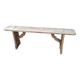 Wooden bench