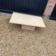 Table basse en travertin