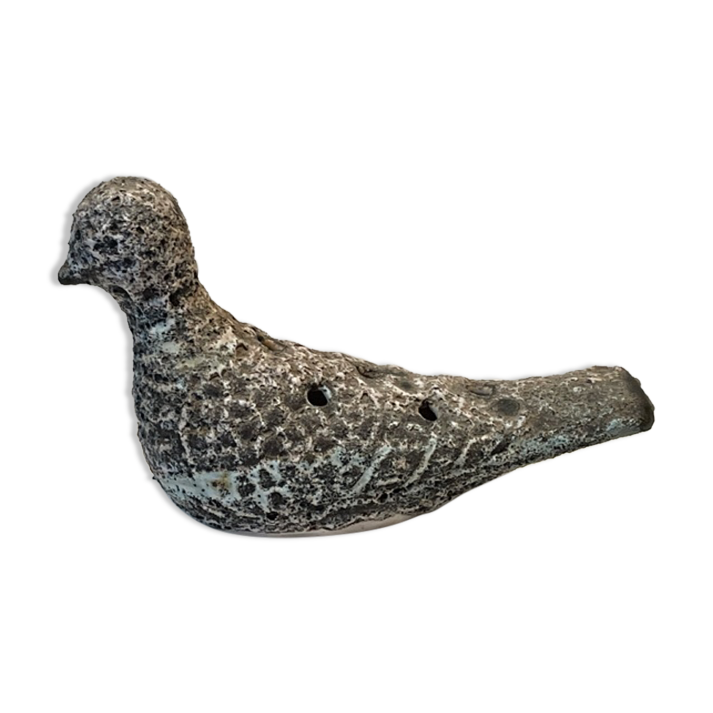 Vase zoomorphic sculpture "fat lava" Vallauris 1950