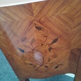 Old louis xv style marquetry chest of drawers