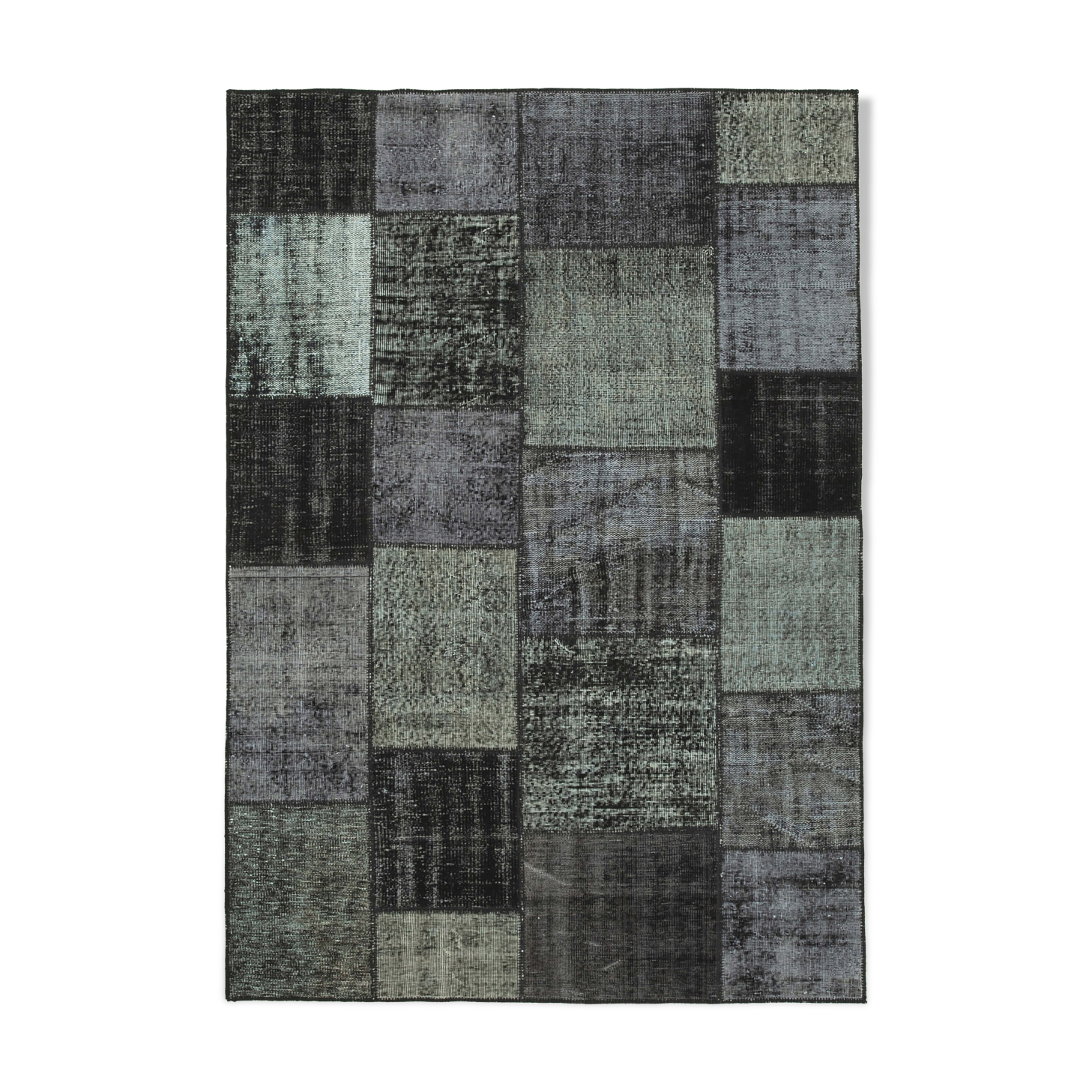 Tapis oriental vintage noué à la main 167 cm x 240 cm