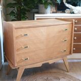 Chest of drawer compass feet