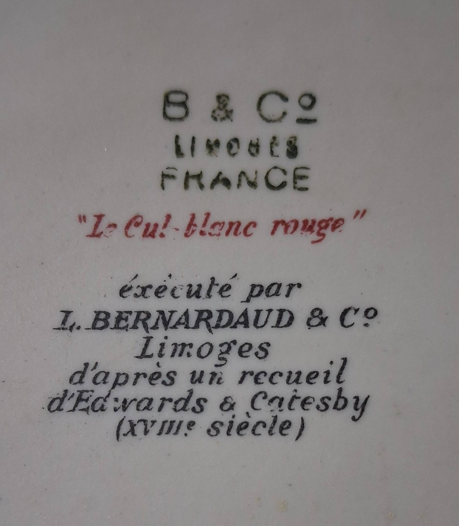 Vintage Bernardaud cake dish