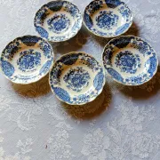 Set of saucers / small deep plates Windsor Ridgway Staffordshire