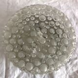 Plafonnier rond verre
