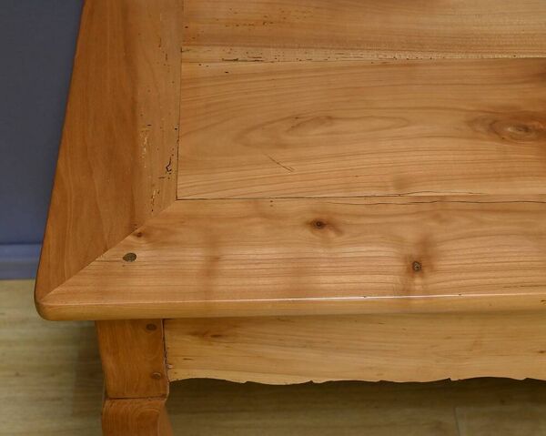 Table de Ferme en Merisier blond, style Louis XV – 2ème partie du XIXe