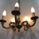 5-light bronze chandelier