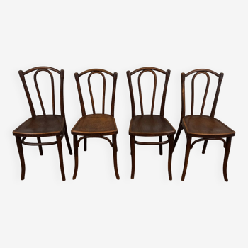 Chaises bistrot Thonet lot de 4