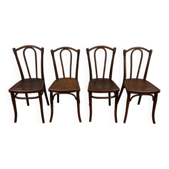 Thonet bistro chairs set of 4