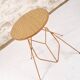 Vintage magazine rack side table