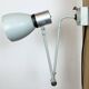 Grey Industrial Wall Lamp from Elektrosvit, 1970s