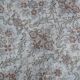 Tapis 6x10 pour salon bordé de tapis vintage turc bleu, 184x301Cm SK 1512