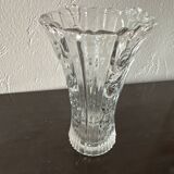 Vase en verre à fleurs