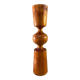 Wooden candle holder