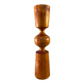 Wooden candle holder
