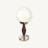 Vintage Art Deco globe lamp Clichy