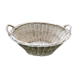 wicker laundry clothing pan