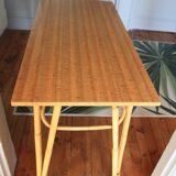 Rattan table, desk