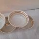 5 porcelain cups from Limoges – A. Lanternier & Cie – gold decoration