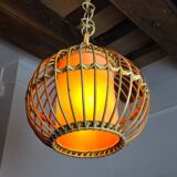 Suspension en rotin, France, 1960